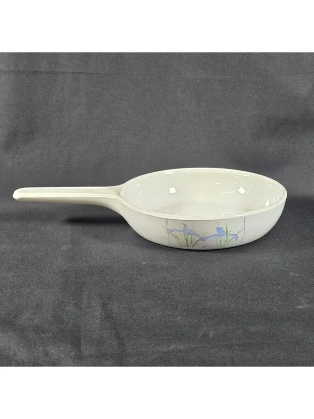 CORNING WARE S-6-B Waffle Bottom Shadow Iris 7